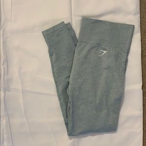 Gymshark light green marl vital seamless leggings